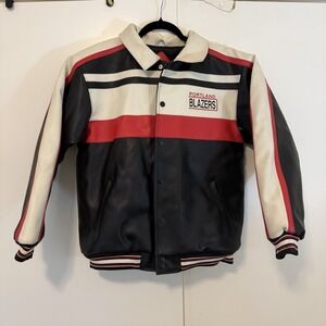 Portland‎ Trail Blazers Leather Jacket Vintage